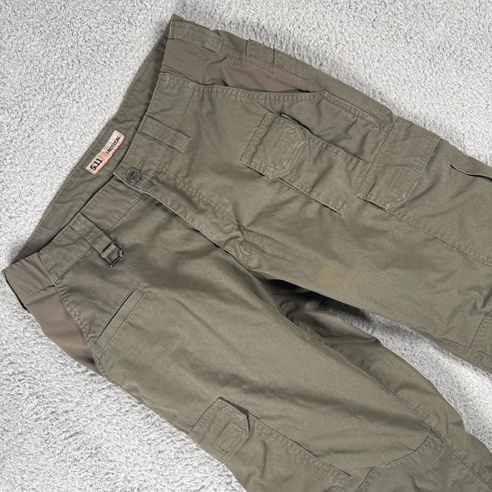 5.11 Tactical ABR Pro Cargo Pant Men 32x34(32x33) Green Ripstop Utility Workwear